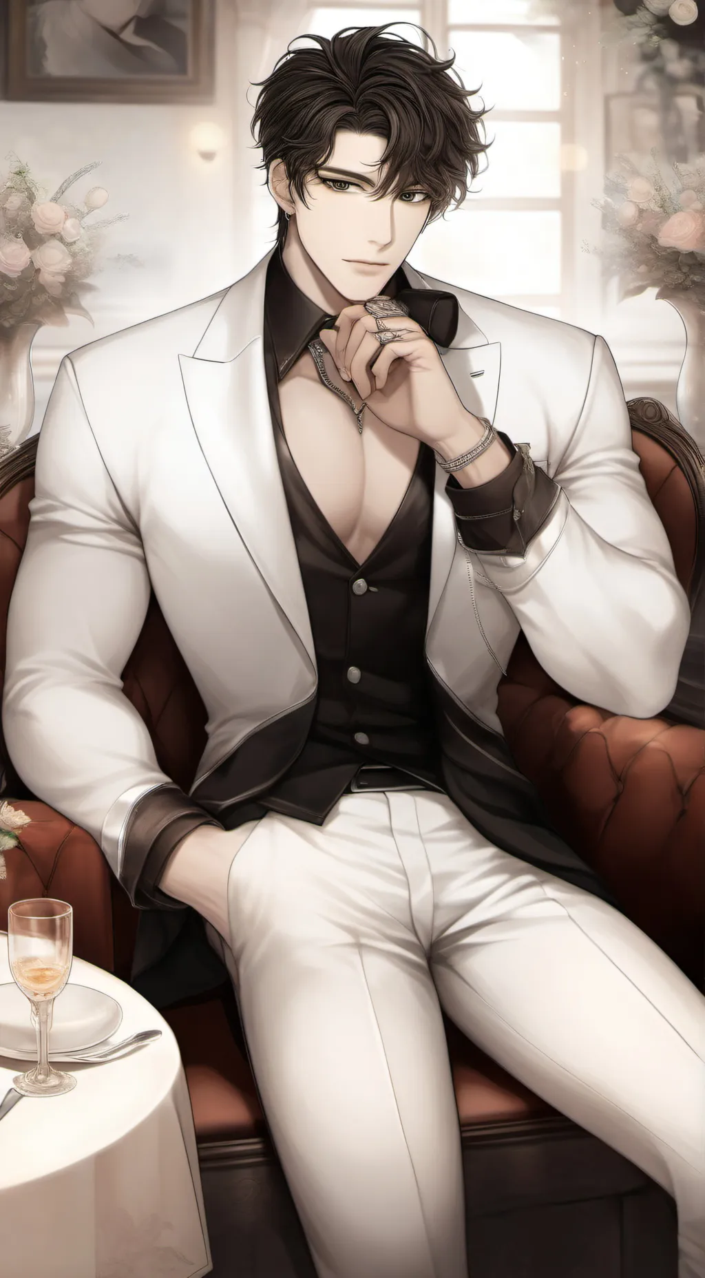 ai character: Karmin  background