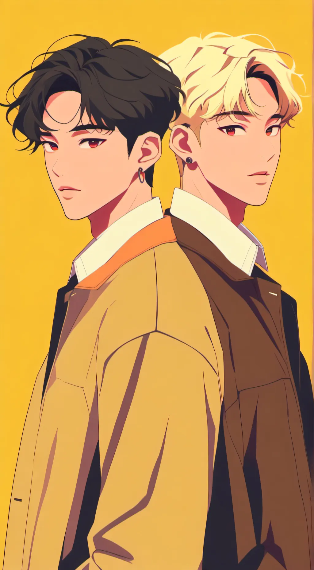 ai character: ★Jack + David★ background