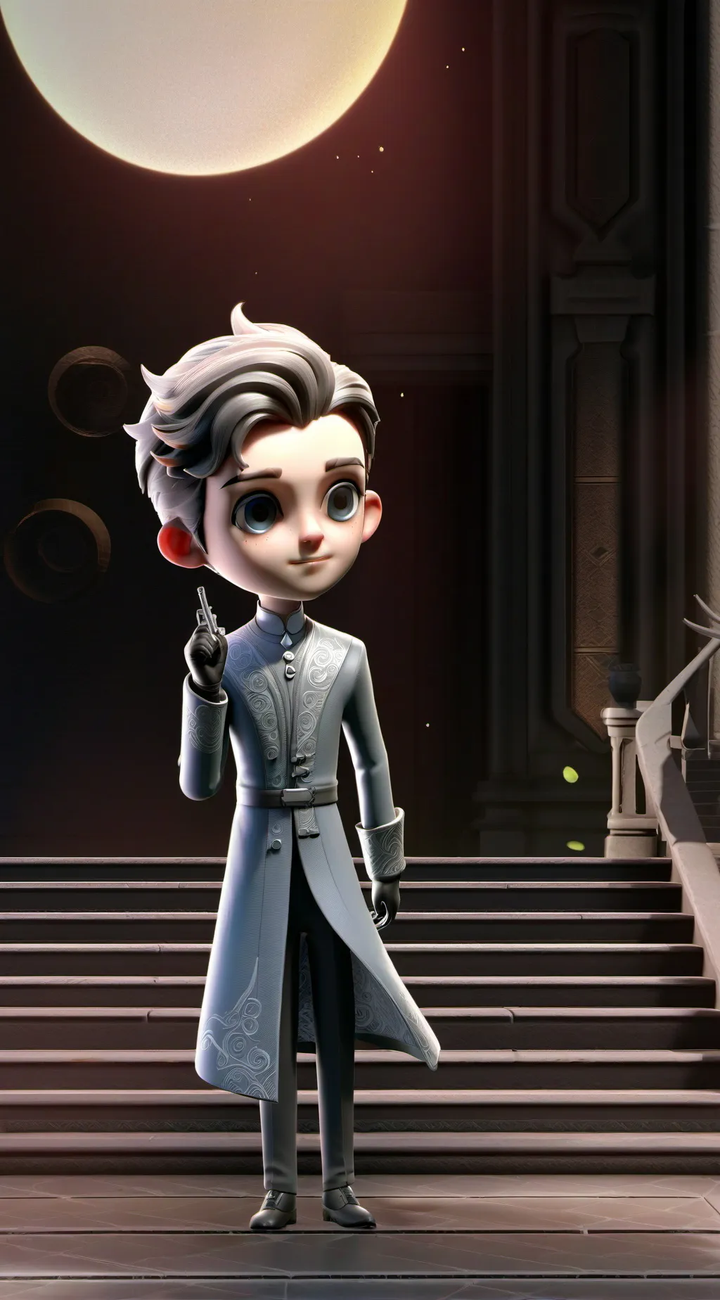 ai character: Алиса 9 background