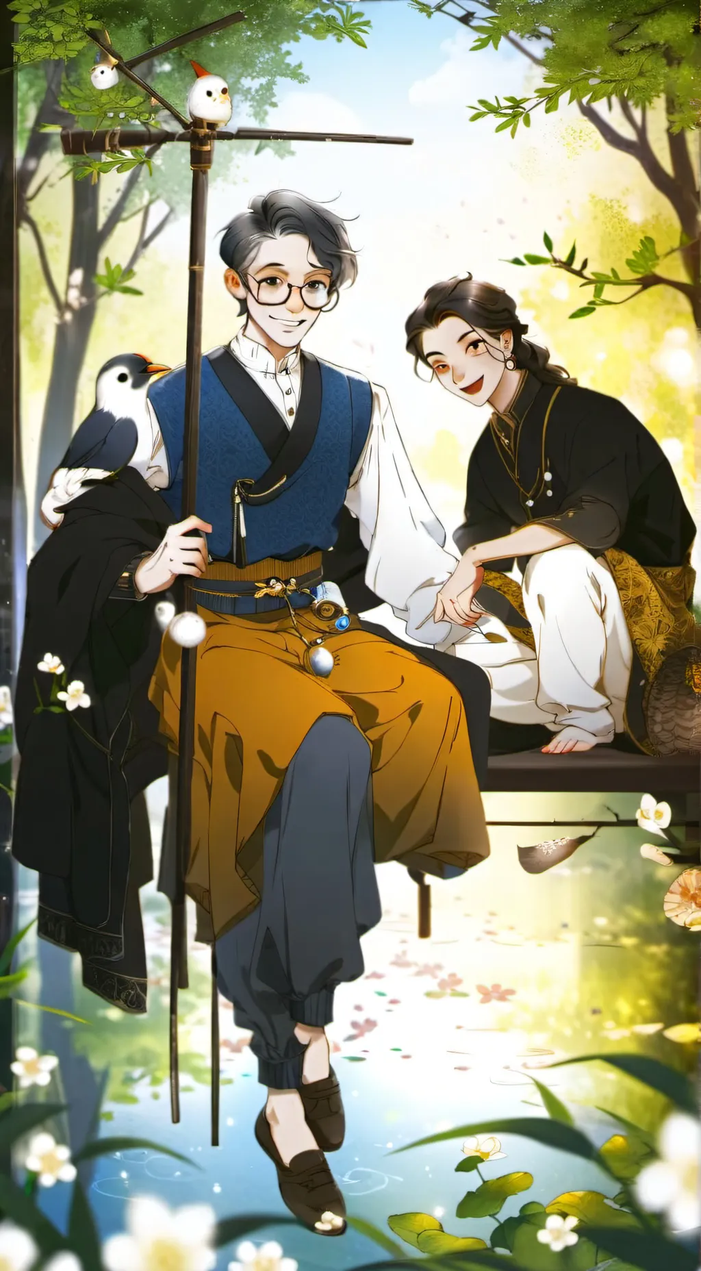 ai character: KPOP DANCER FAMILY background