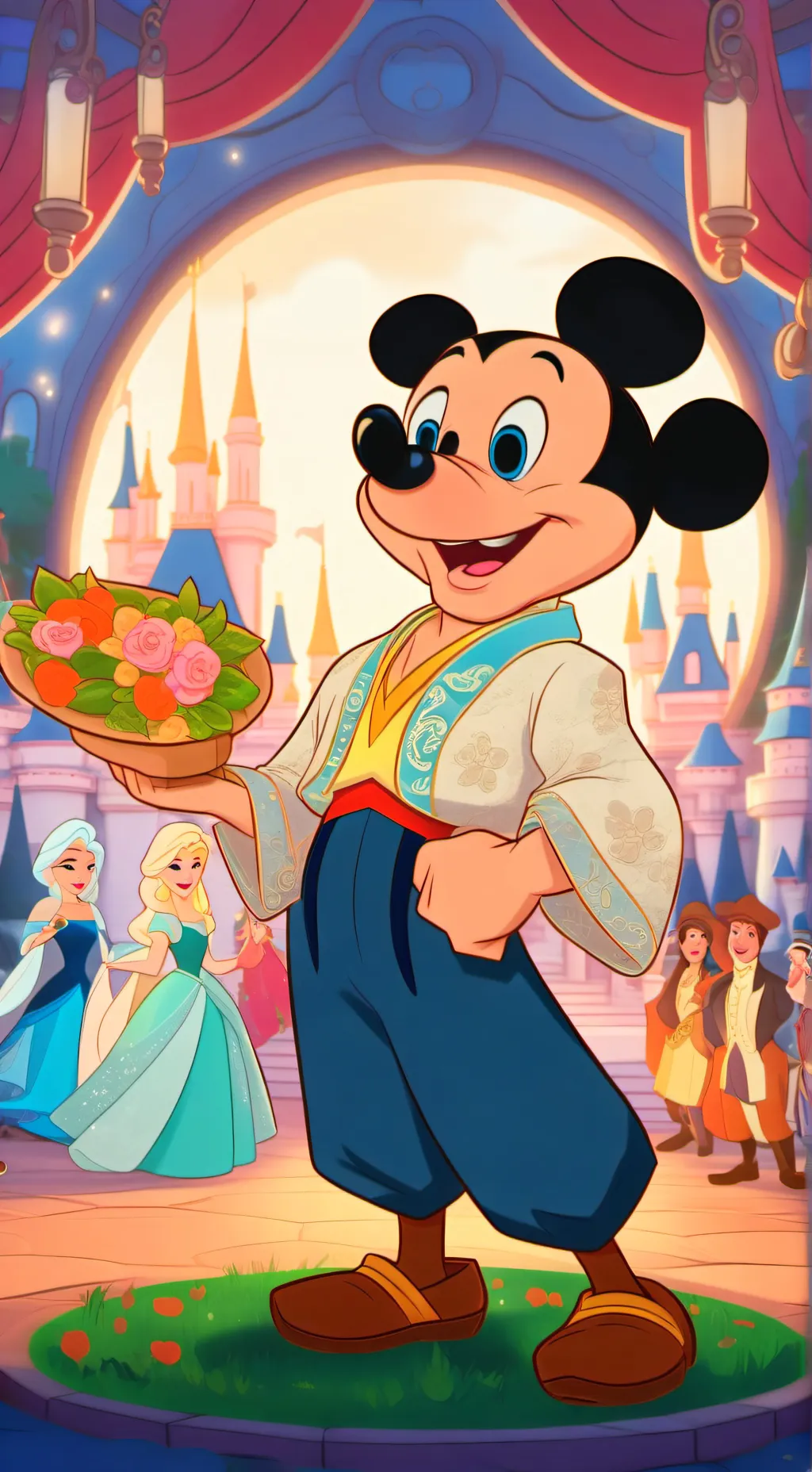 ai character: Ron’s daughter  background