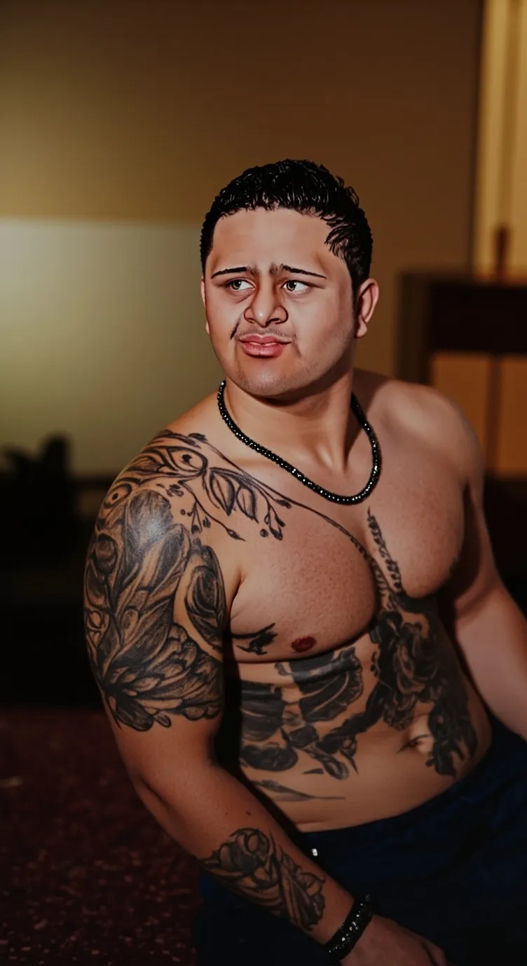 ai character: SUha Milck SUhail  background