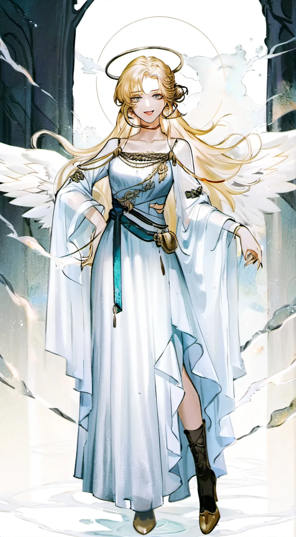 ai character: SERAPHINE (NEW)  background