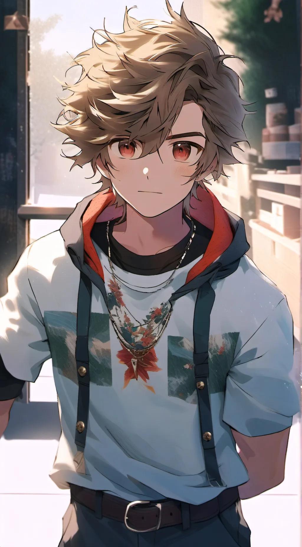 ai character: Damien Weller background