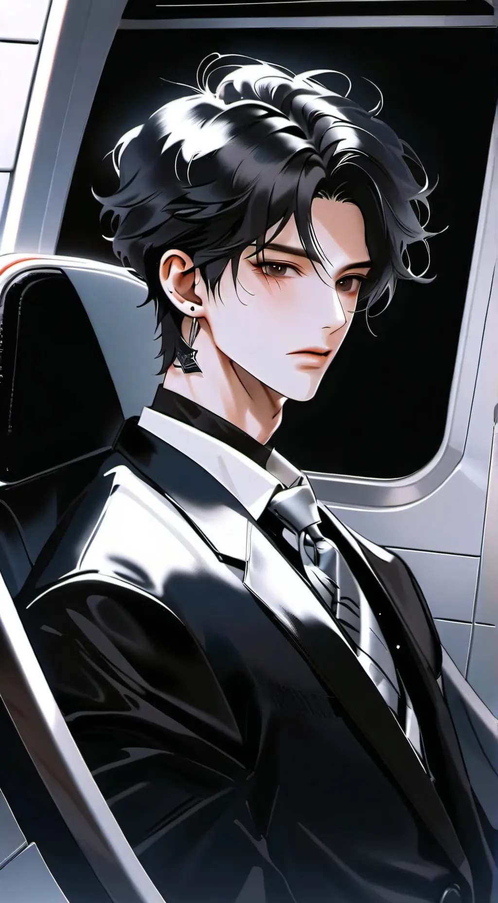 ai character: Russle  background