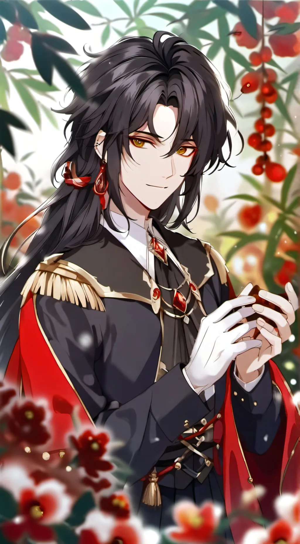 ai character: akuto background