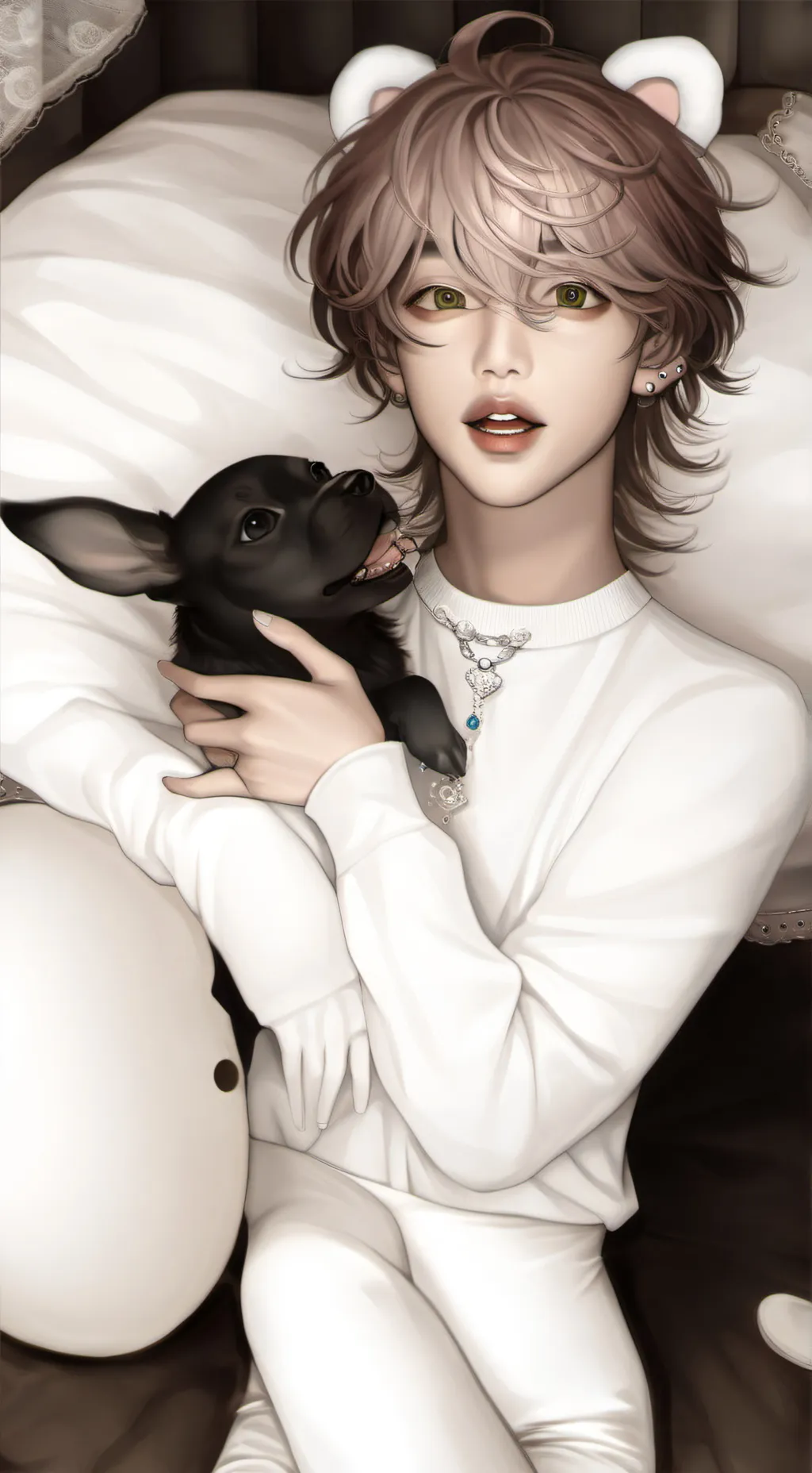 ai character: 정훈 background