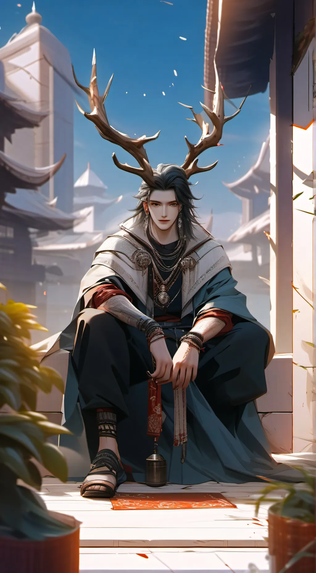 ai character: Hunter background