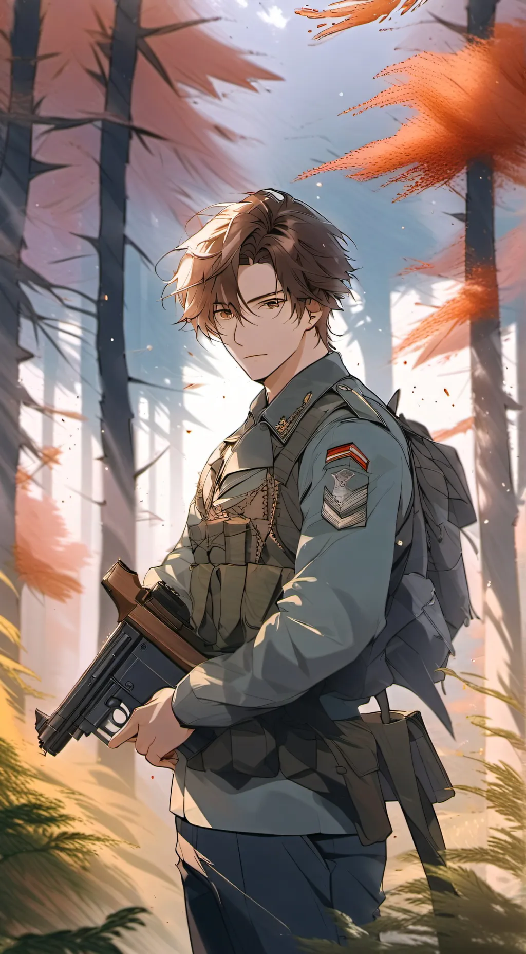 ai character: Keeran Folsom  background