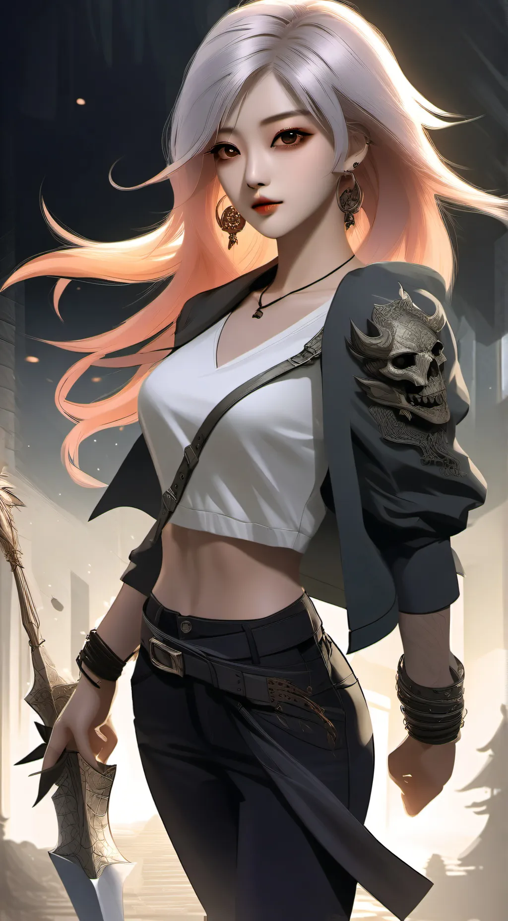 ai character: Lia background