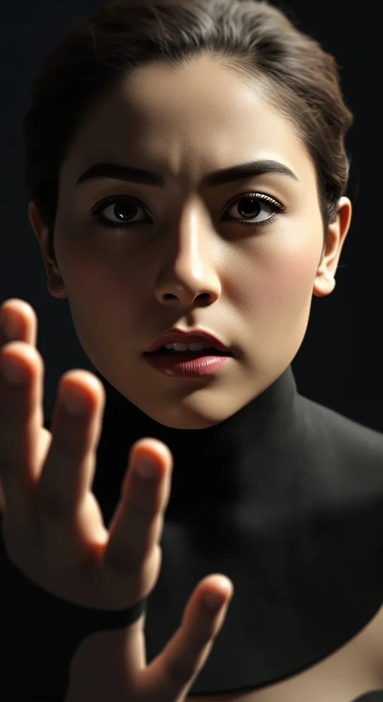 ai character: Hand multiverse background