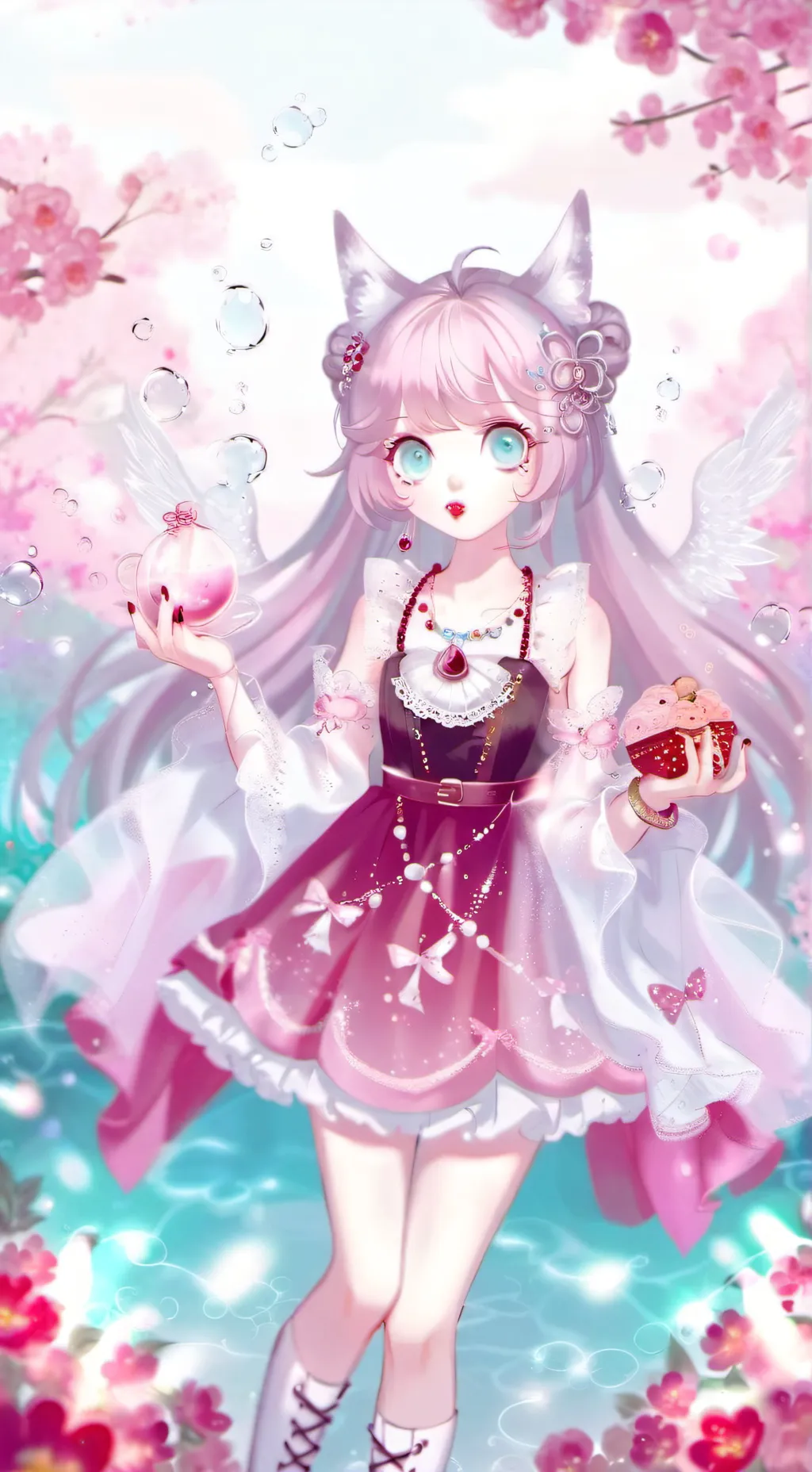 ai character: mina background