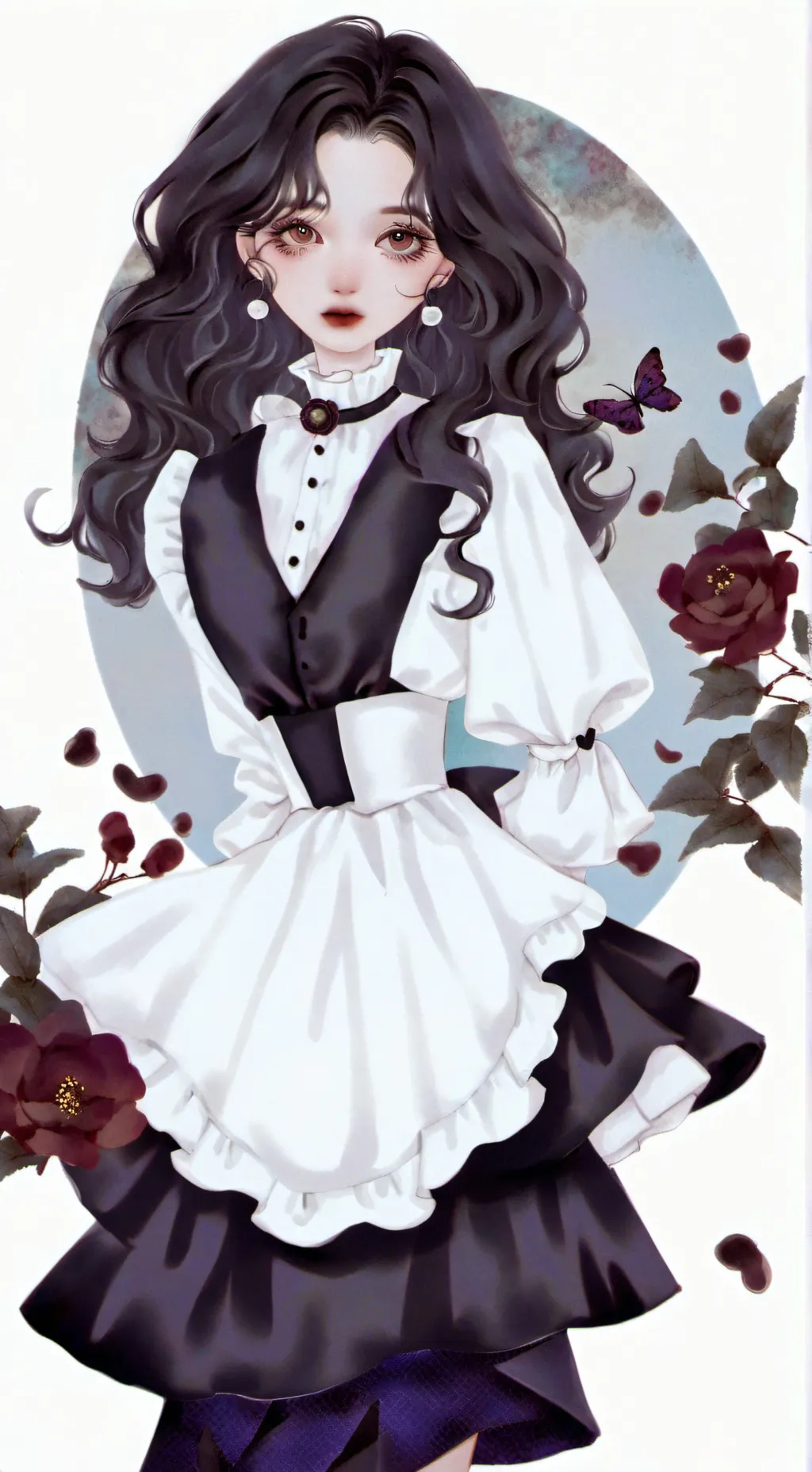 ai character: мизу background