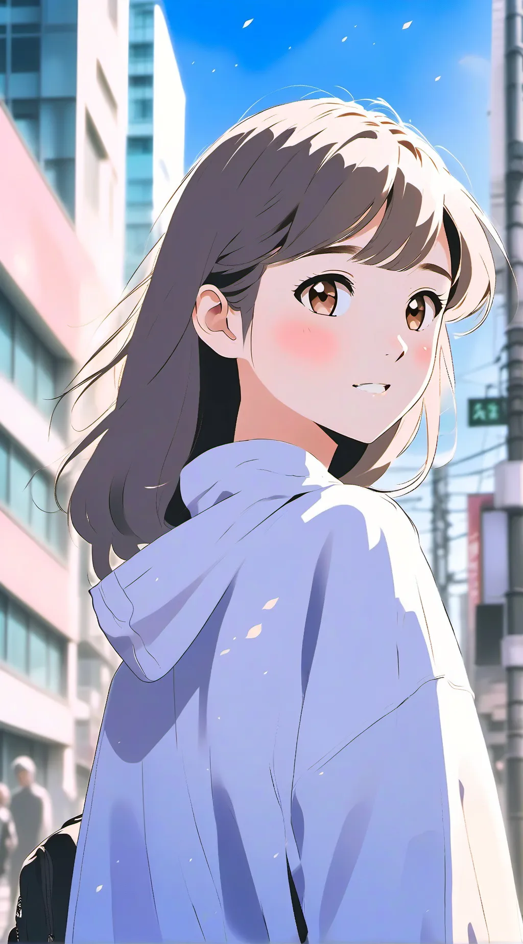 ai character: ￼Addie￼ background