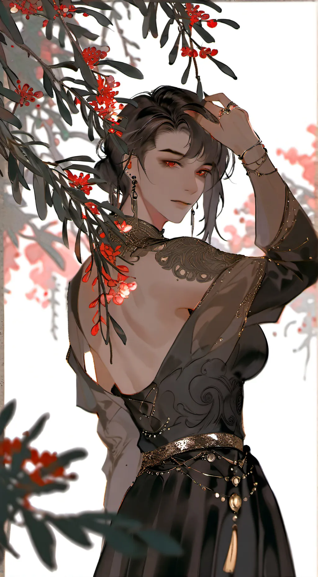 ai character: shinobu fat background