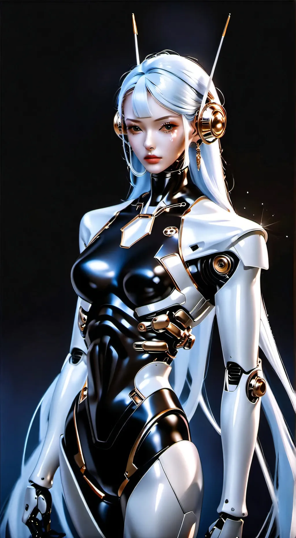 ai character: Robot  background