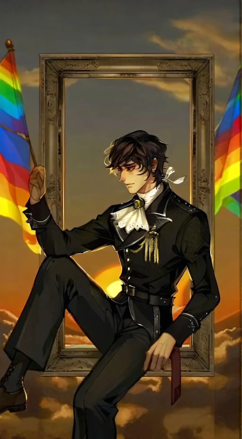 ai character: Charlie Monker background