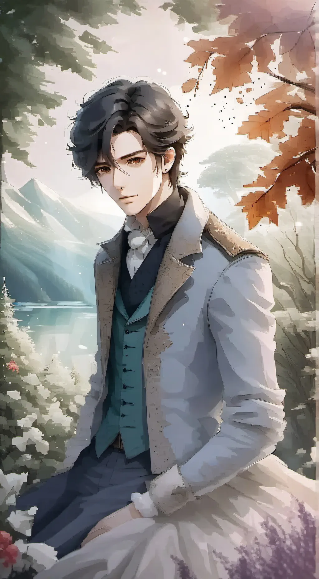 ai character: Pangeran Shin  background