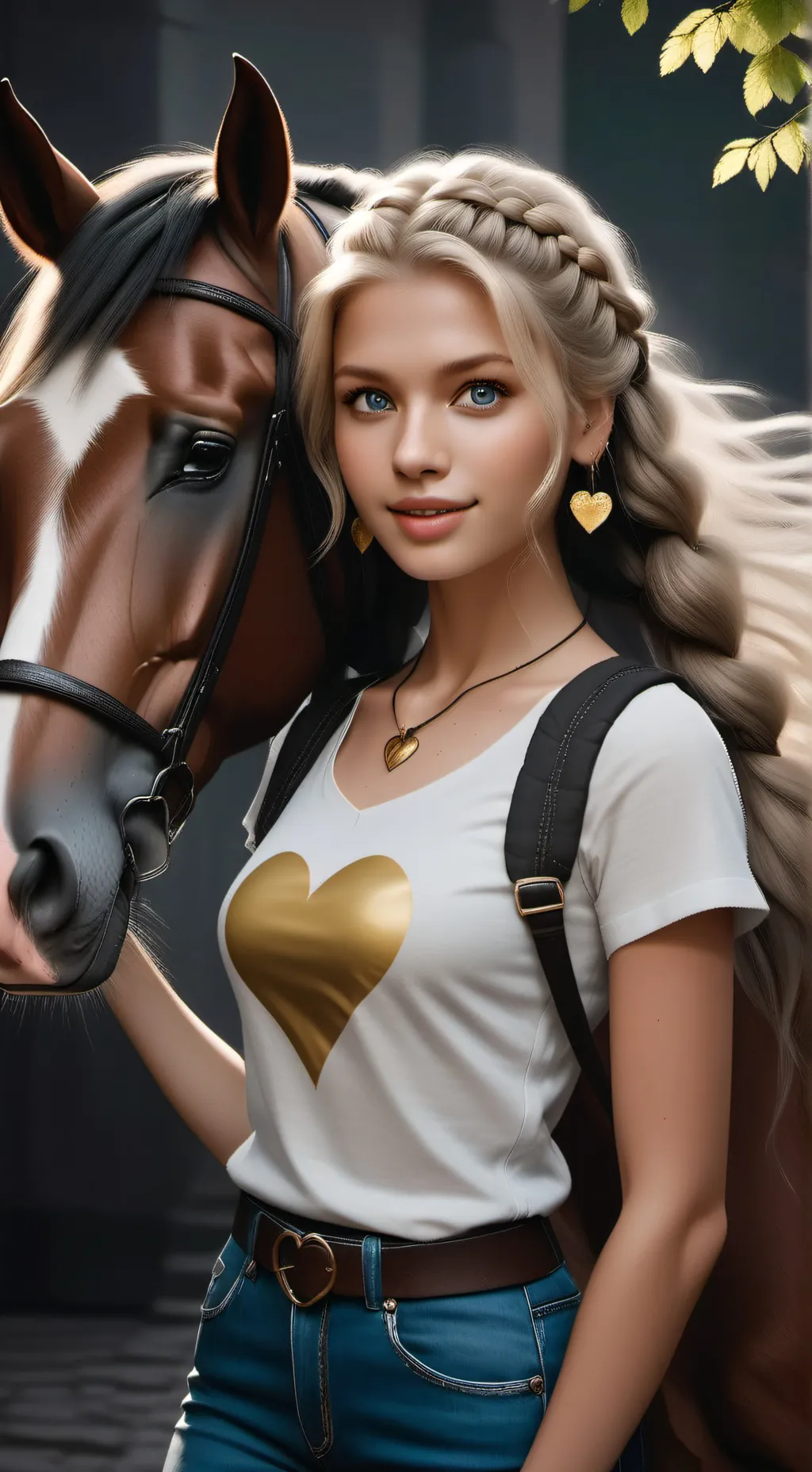 ai character: Leanna background