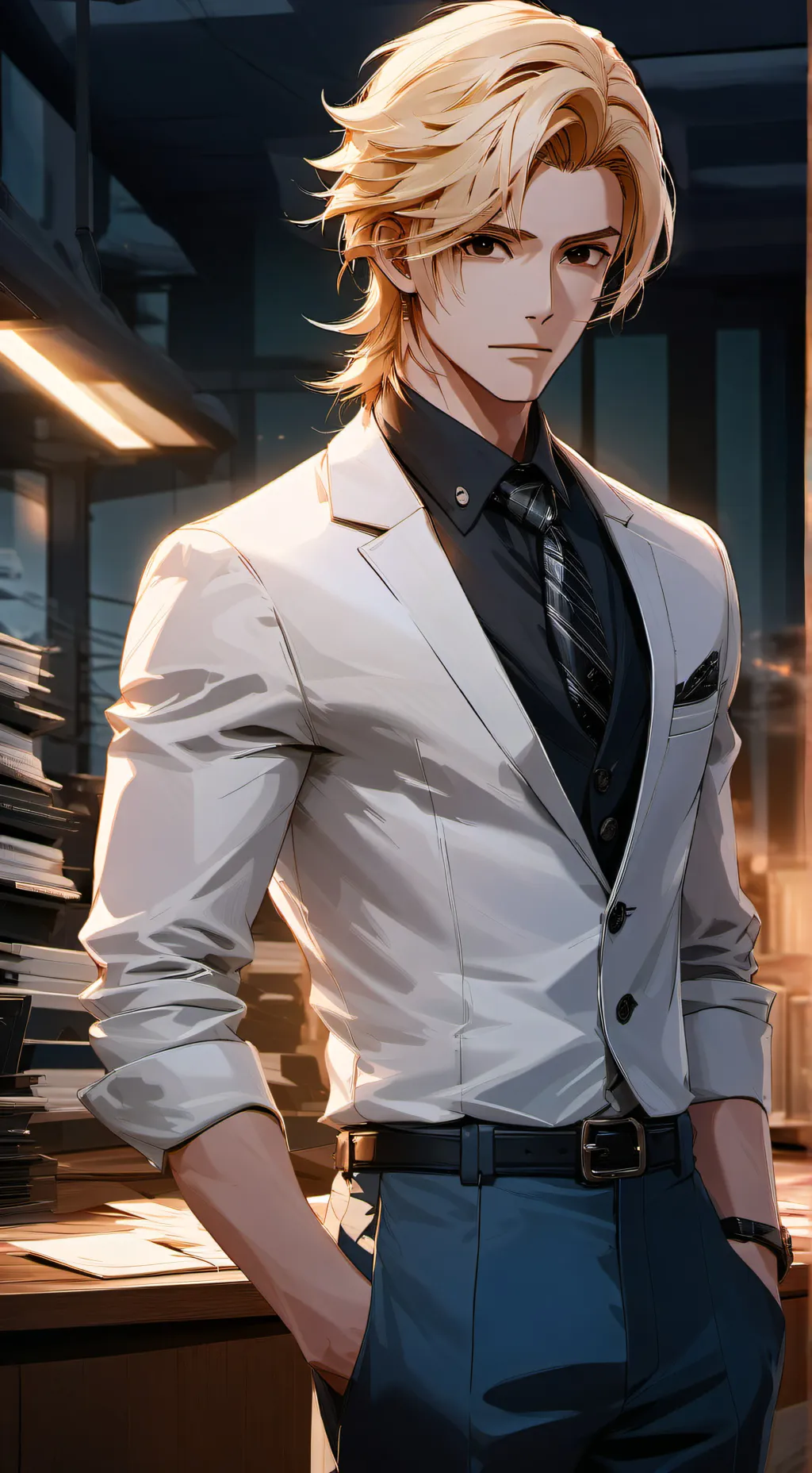 ai character: darren background