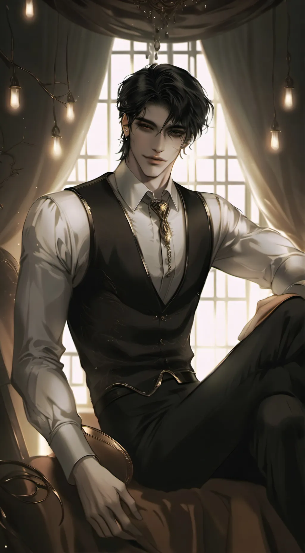 ai character: ALEX♡♡ background