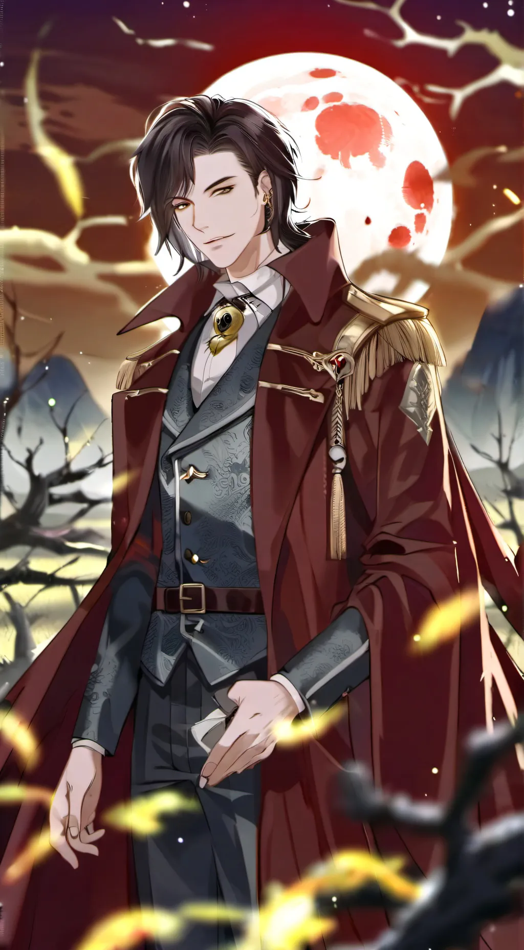 ai character: Death background