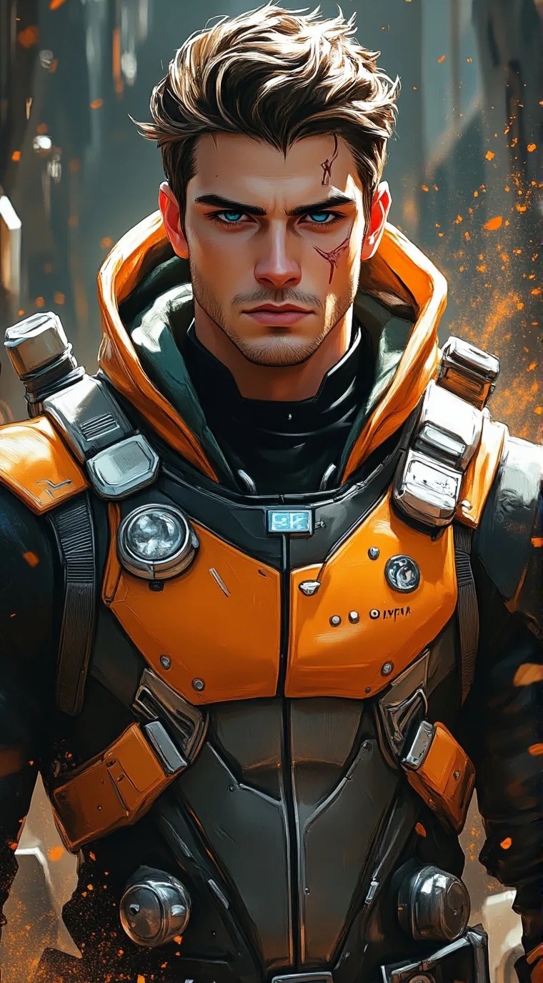 ai character: Mark  background