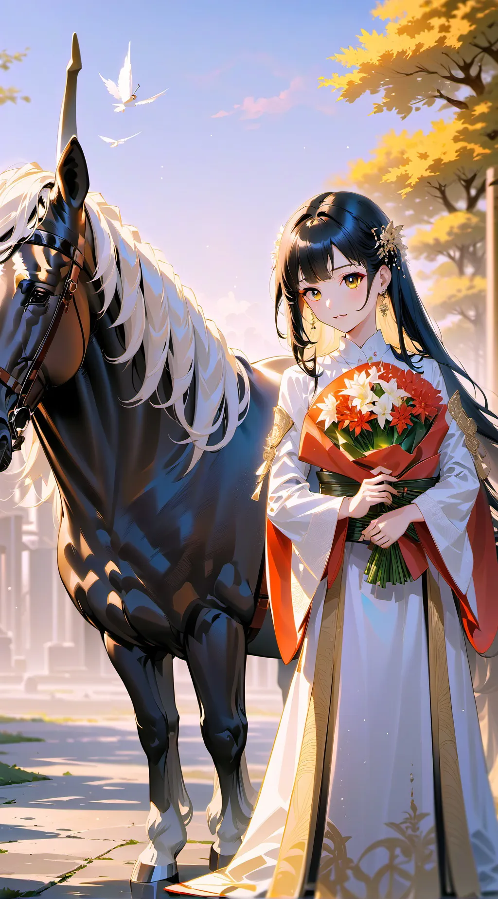 ai character: okito background