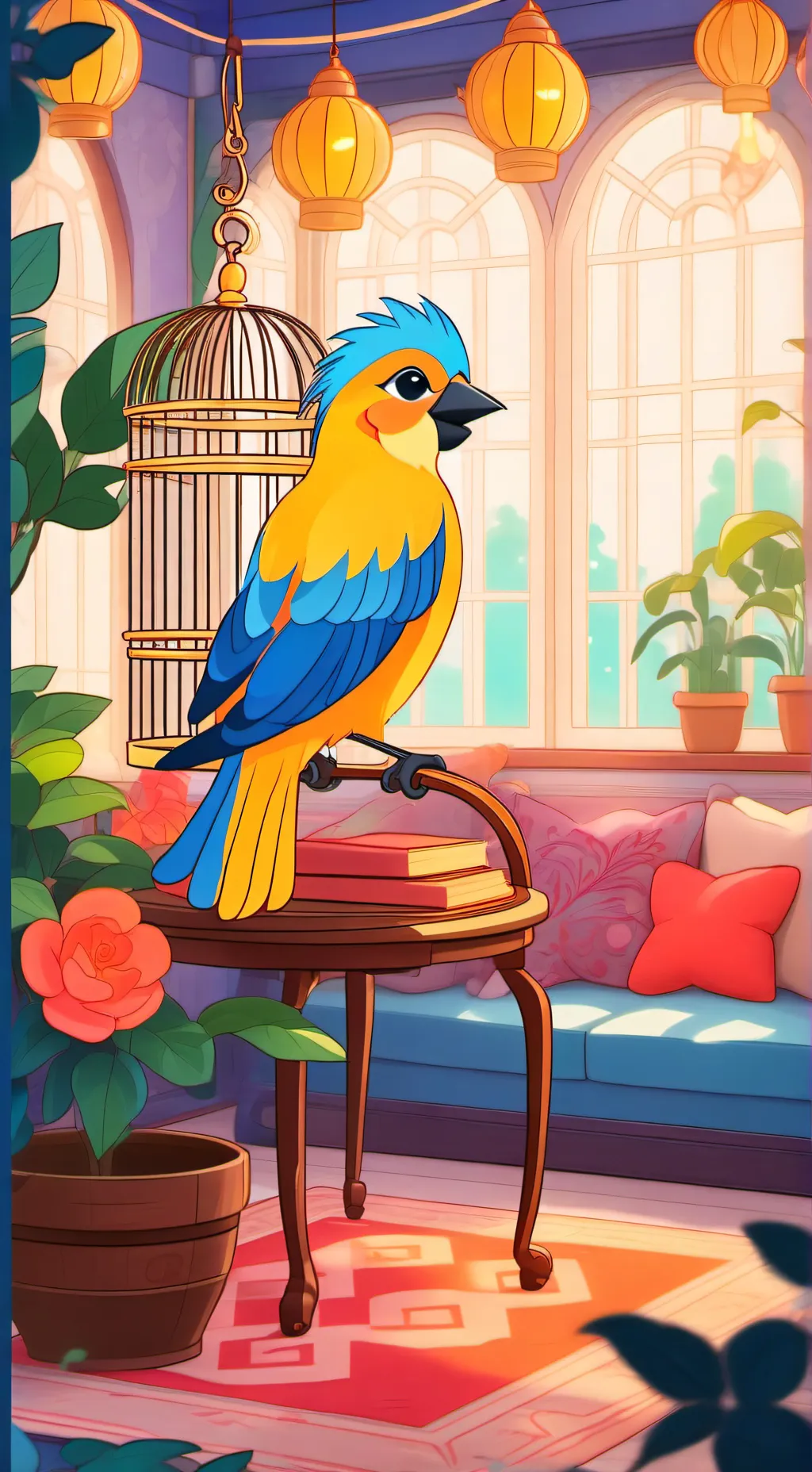 ai character: Dexter background