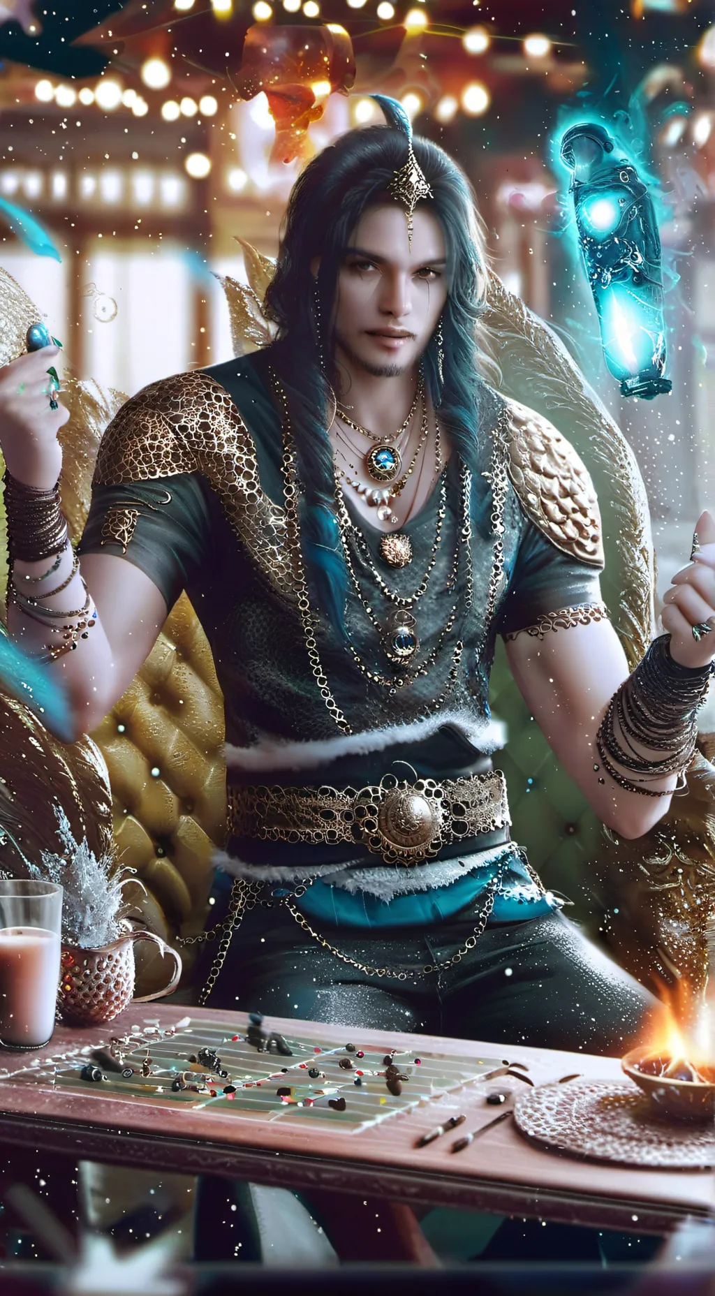 ai character: The krew background