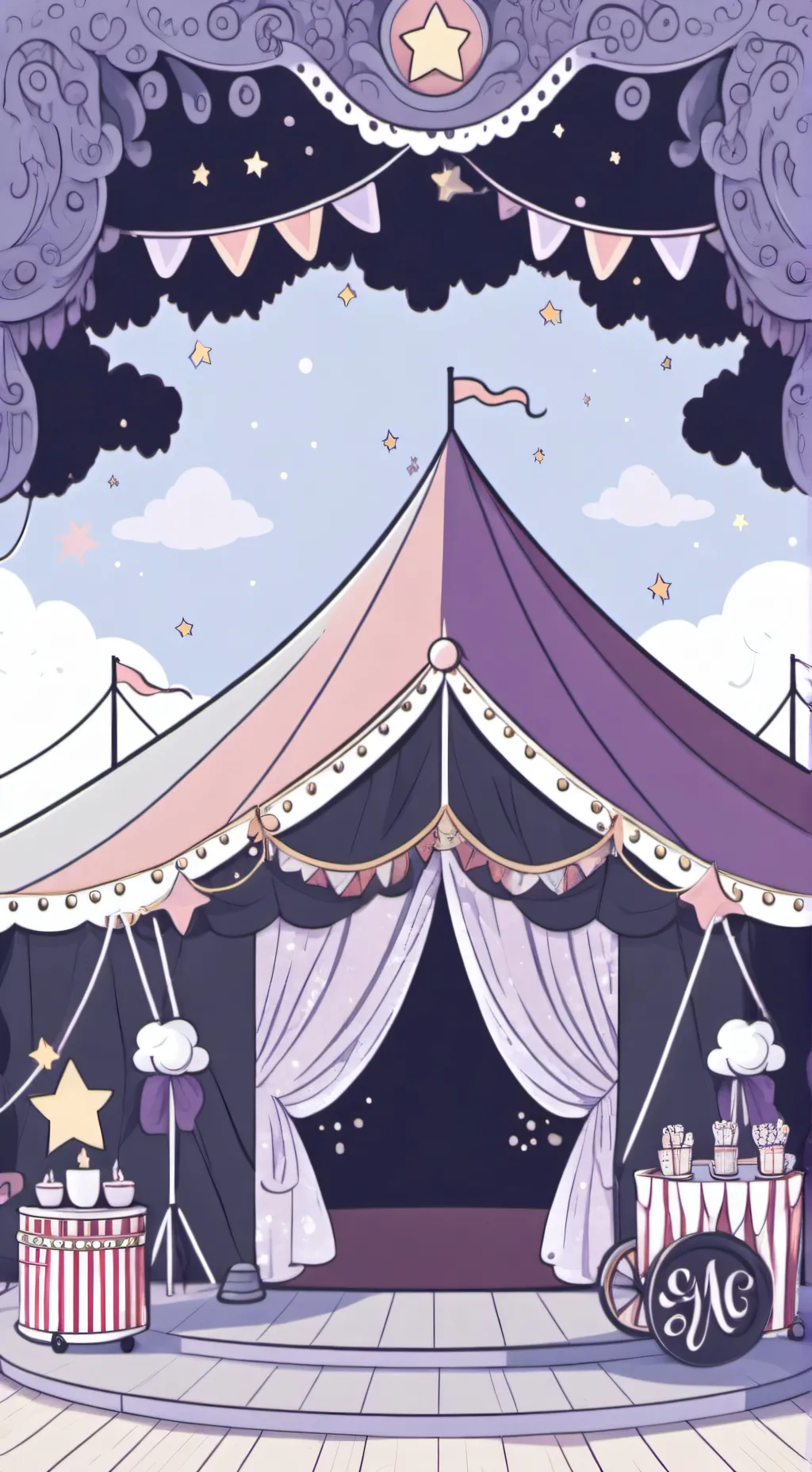 ai character: Ribbit x  Jax  background