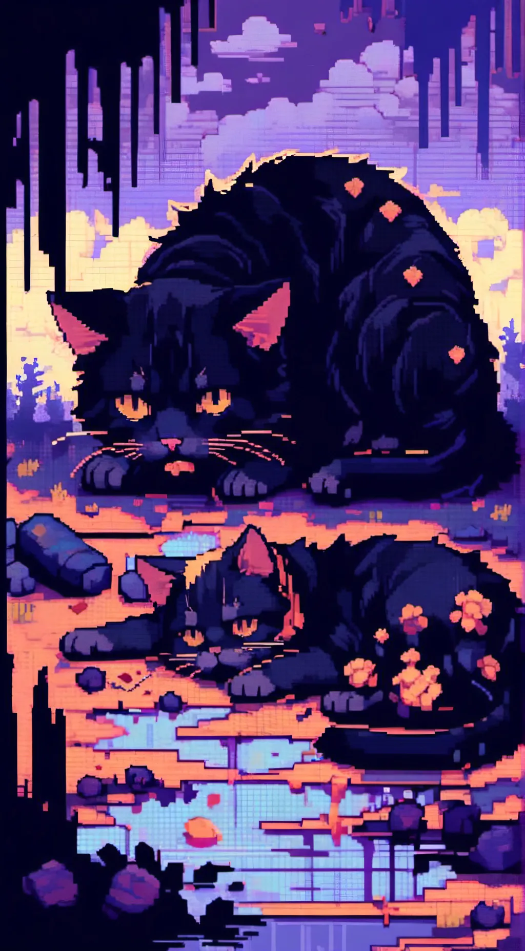 ai character: goofy gang  Au background