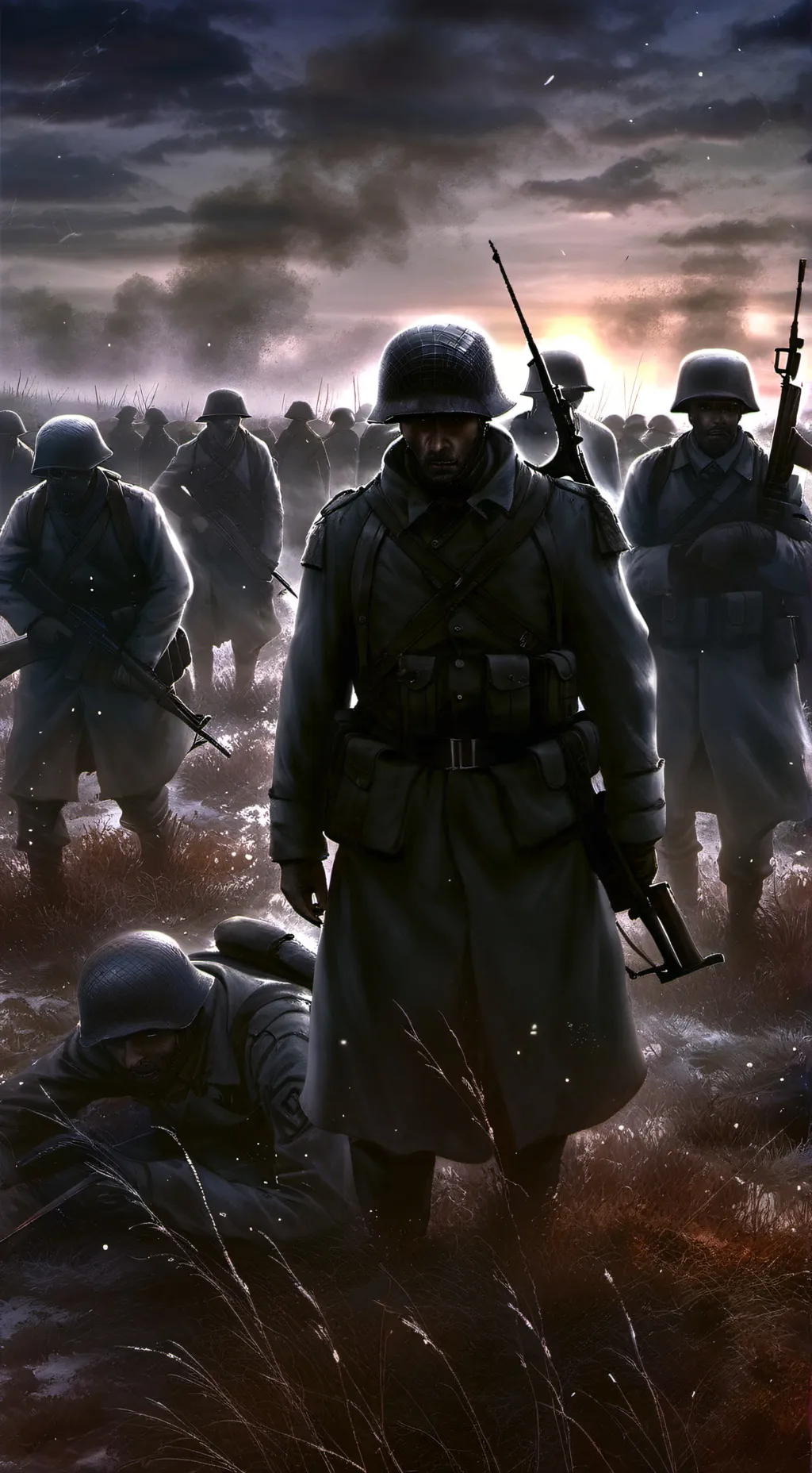 ai character: World war 1 background