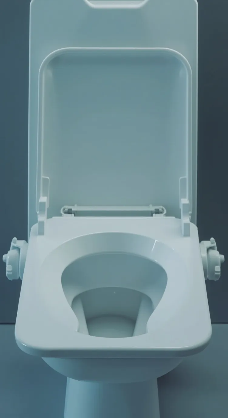 ai character: туалет  background