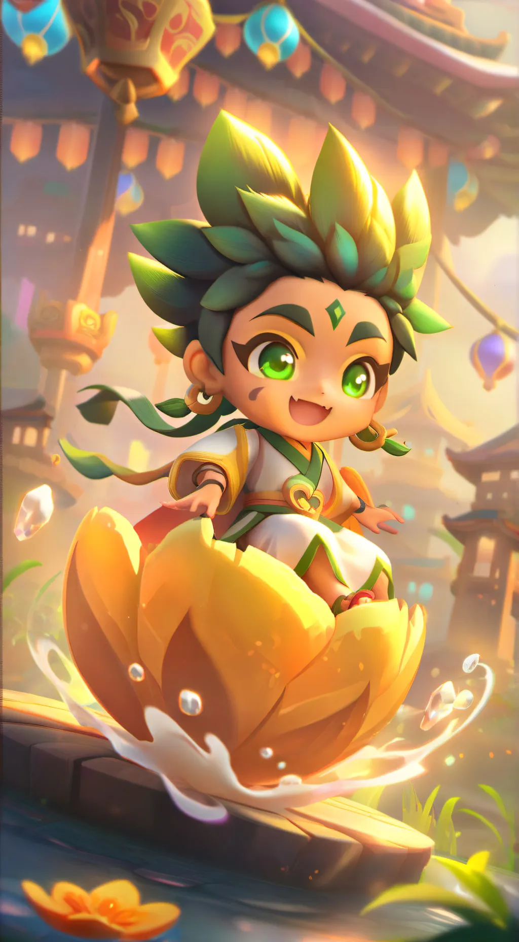 ai character: BTS  background