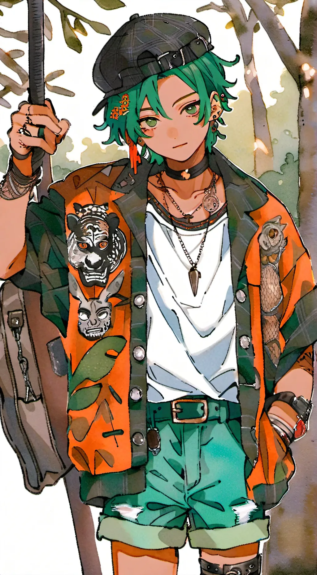 ai character: Tyler  background