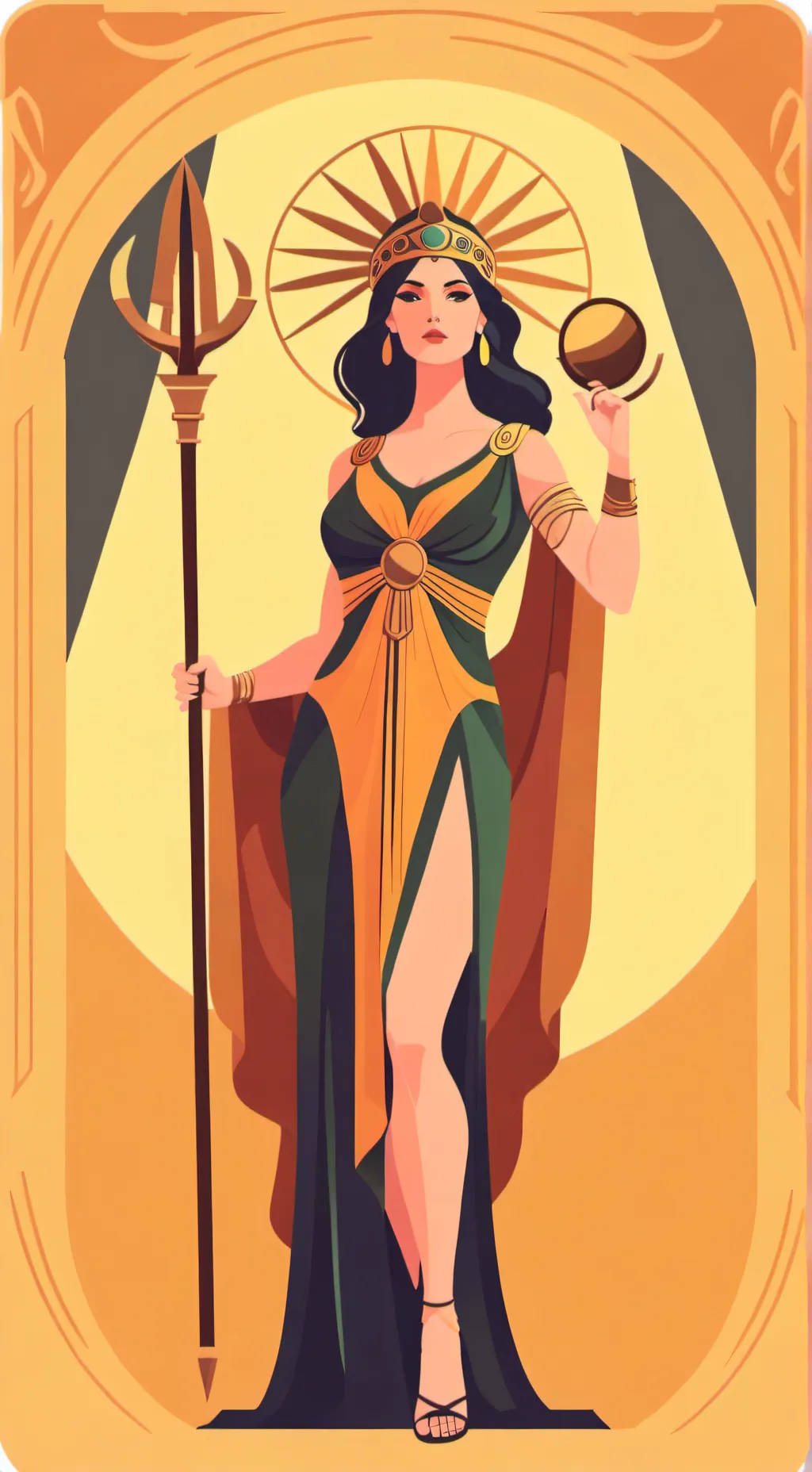 ai character: Circe 🪷 background