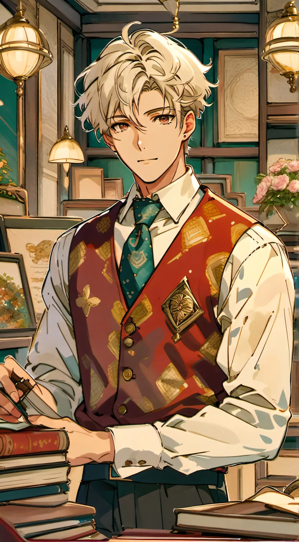 ai character: Marcos background