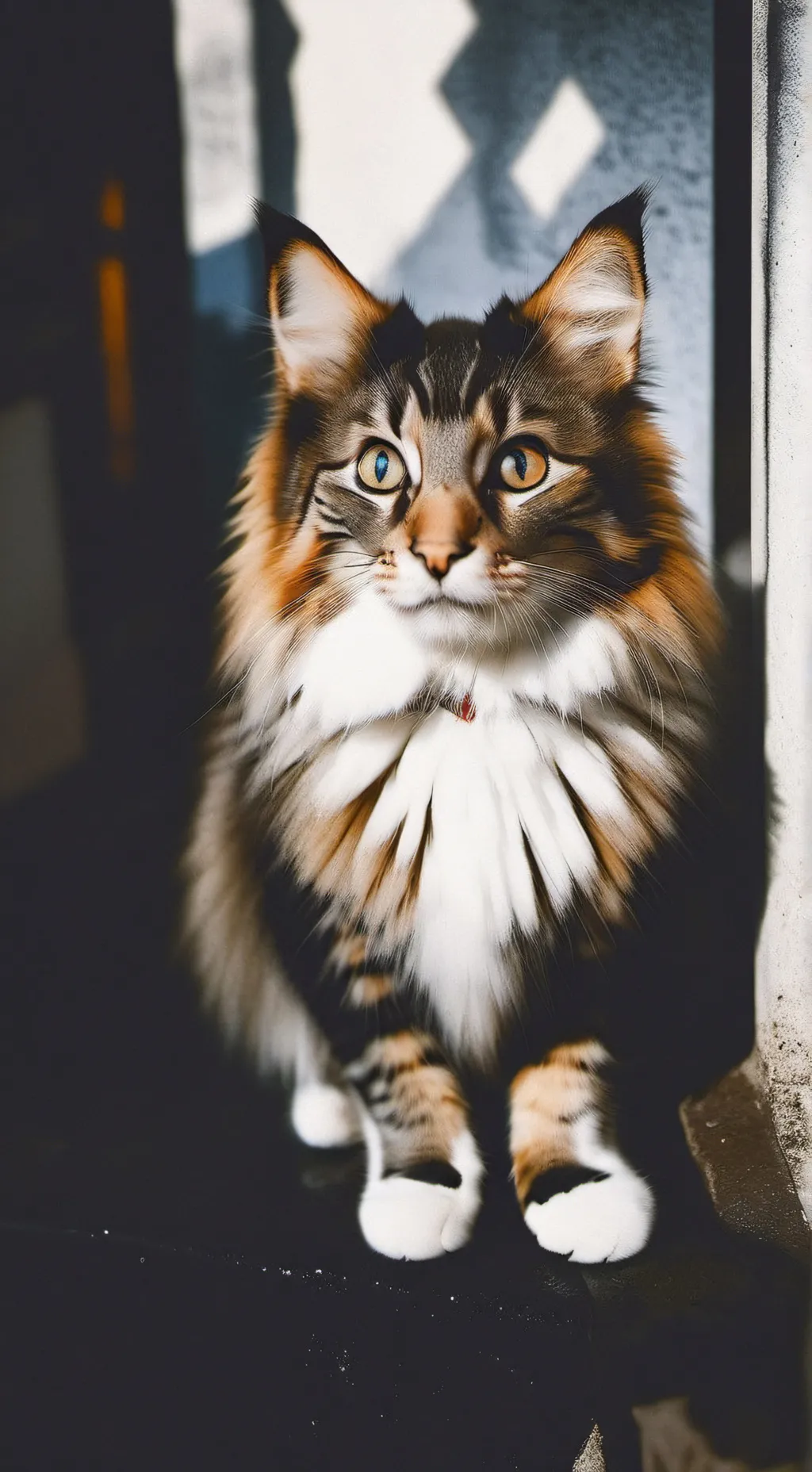 ai character: kitty catttt background