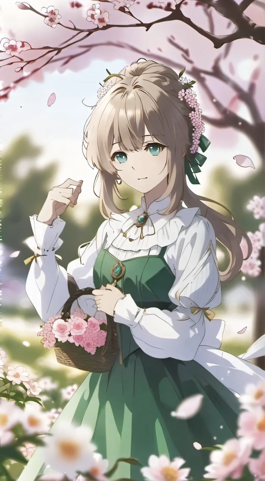 ai character: Полина background