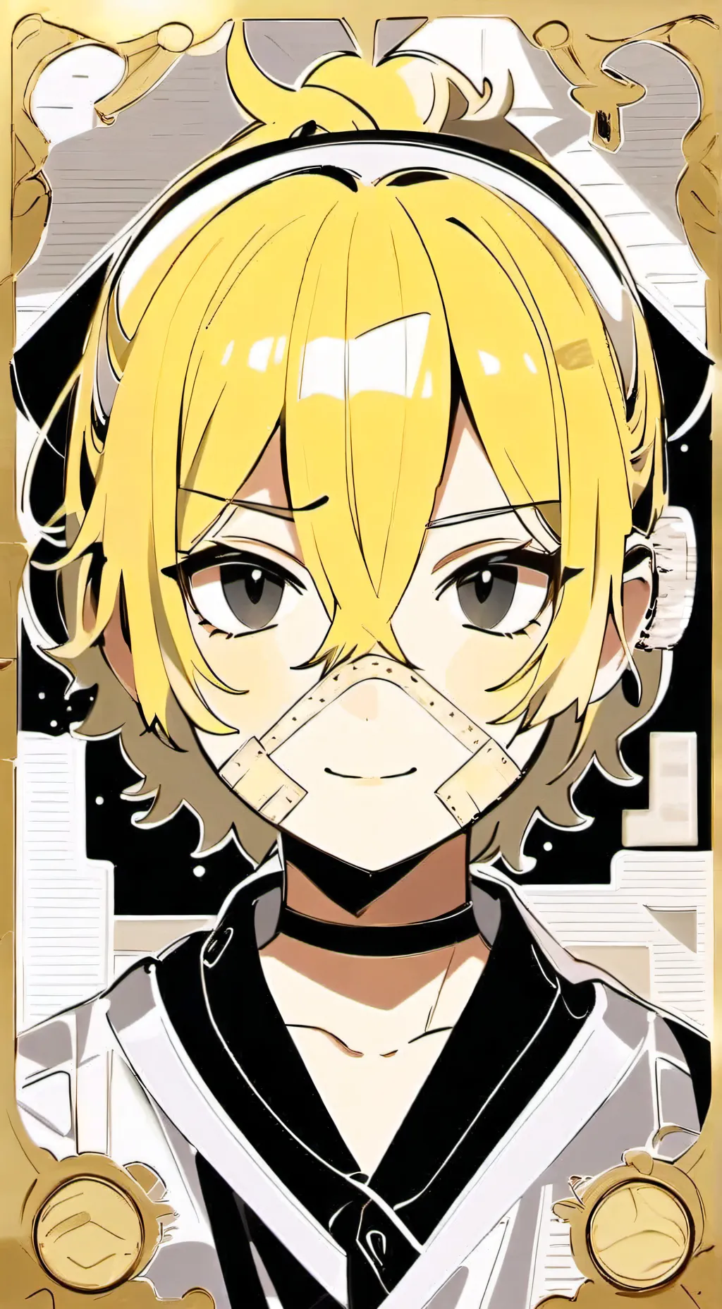 ai character: Luva(sprunki) background