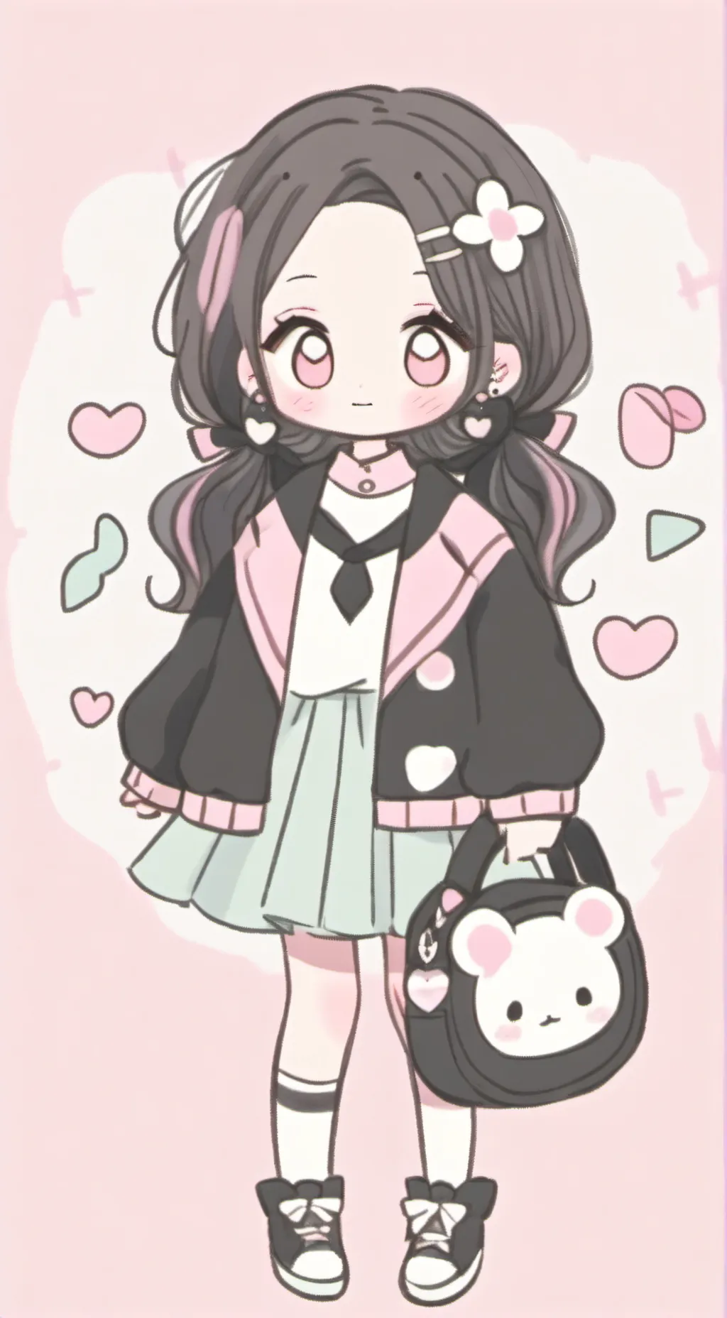 ai character: a luta background