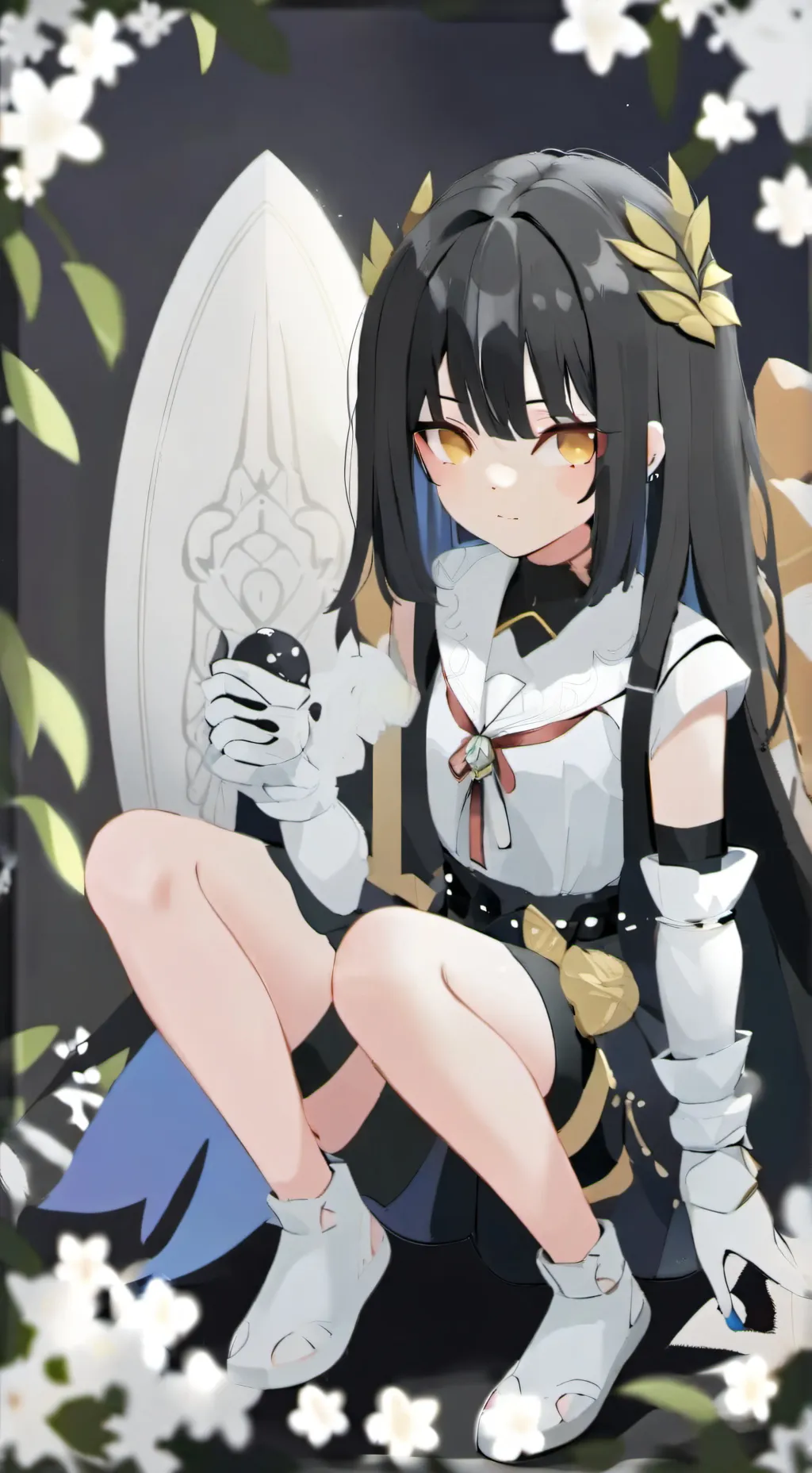 ai character: Lily  background