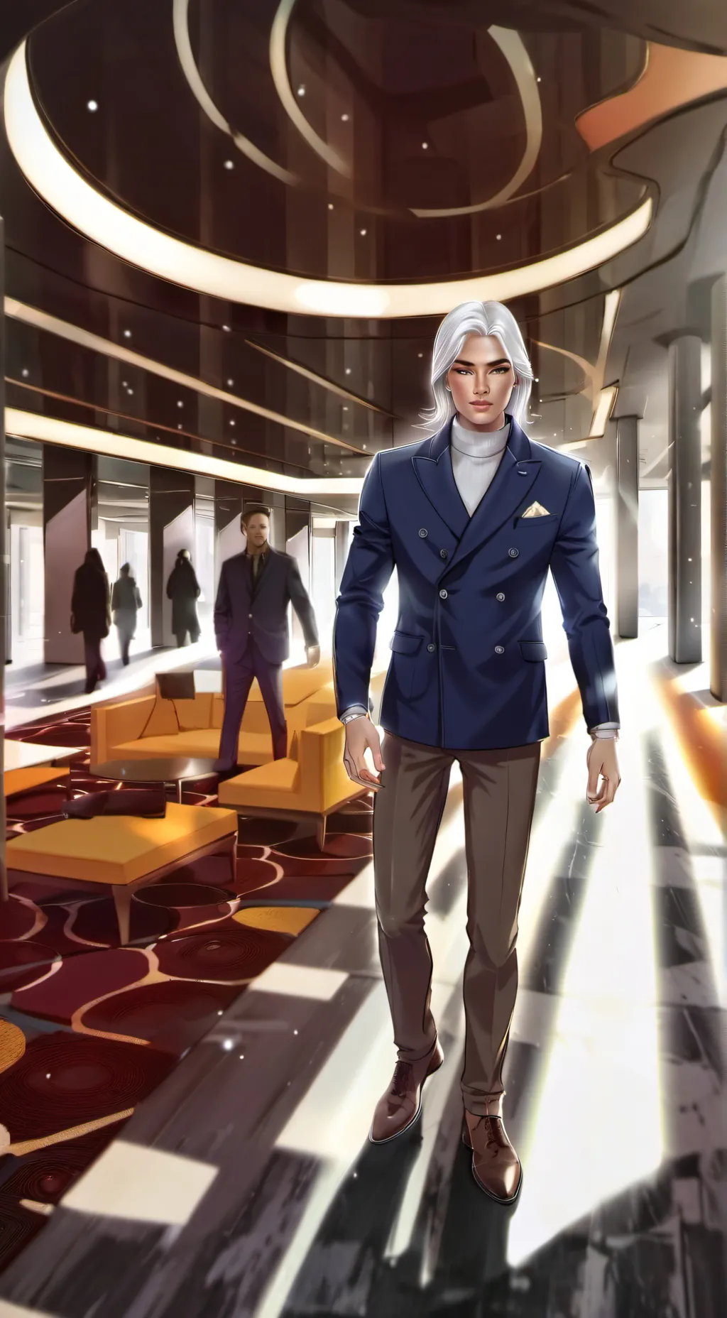 ai character: Enrique  background