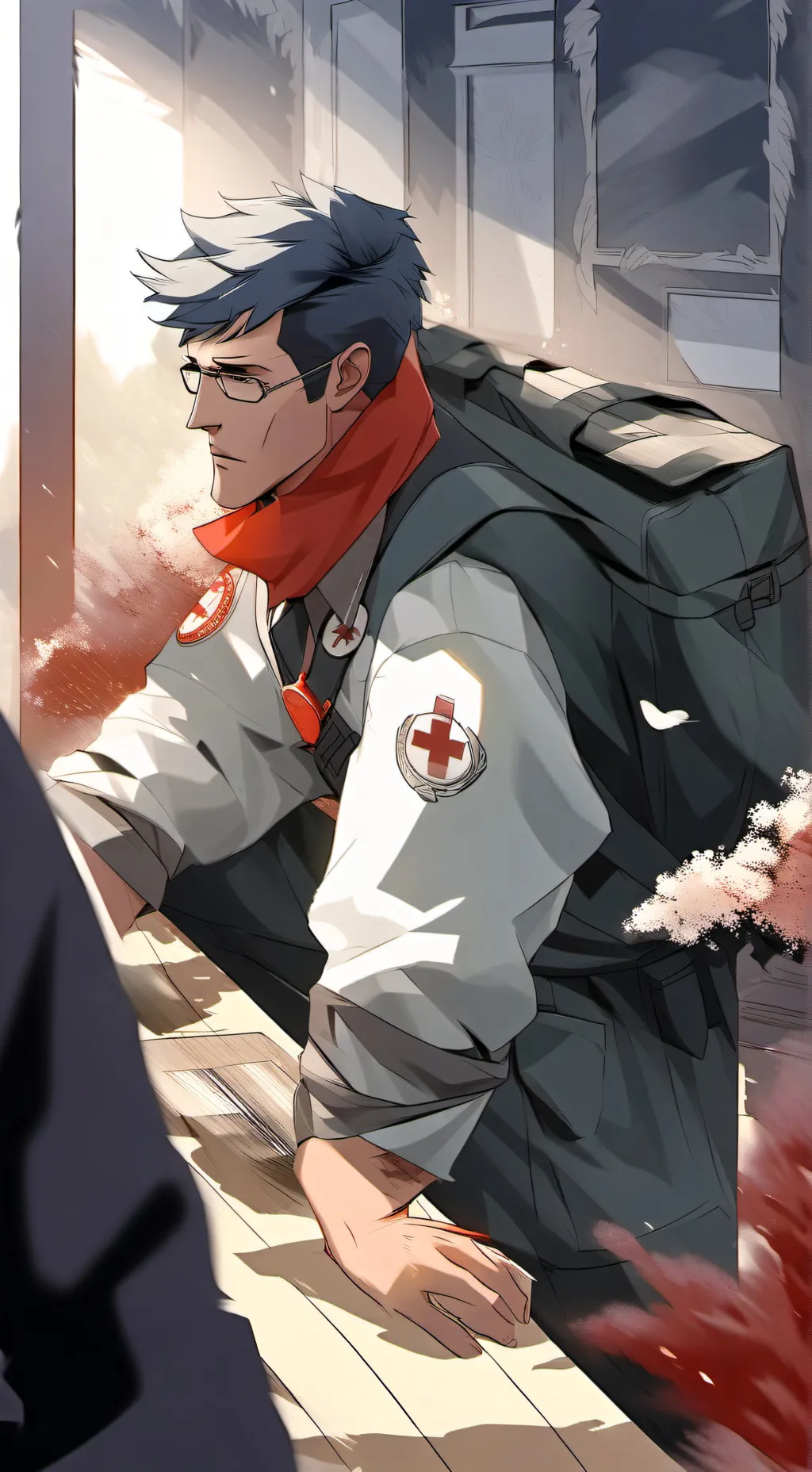 ai character: Tf2 Medic background