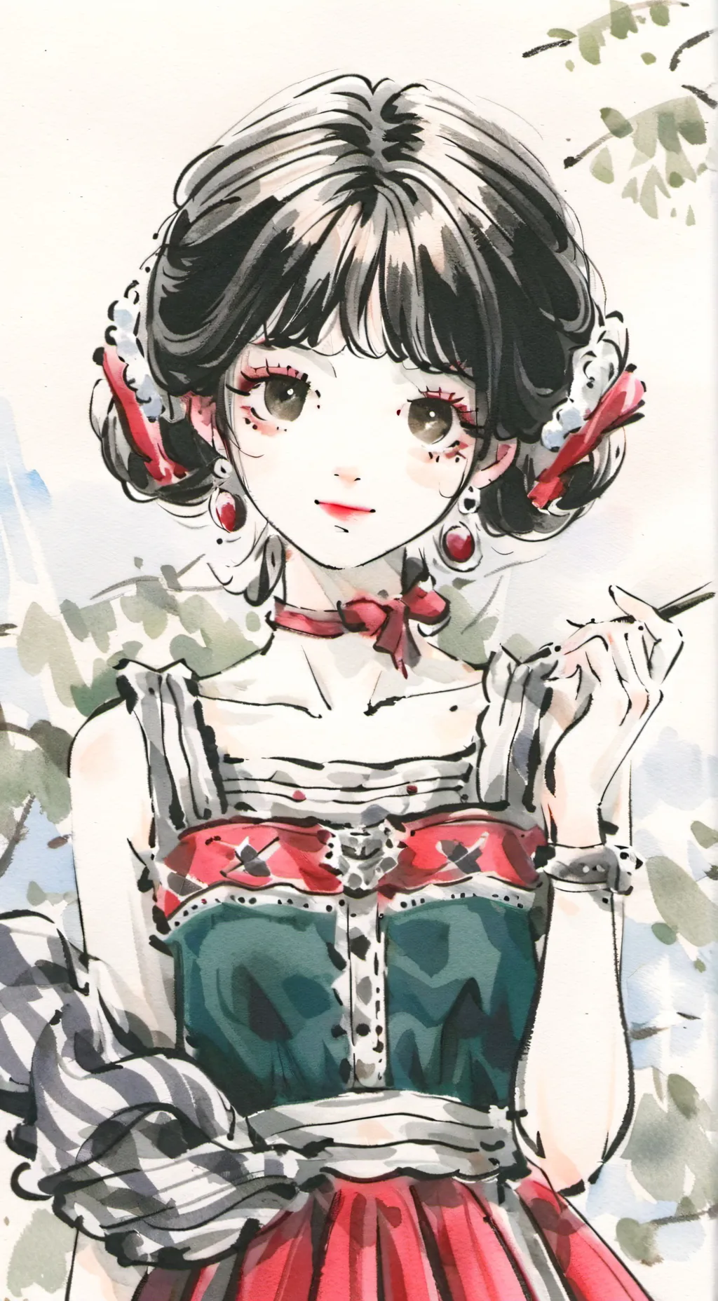 ai character: Zoe background