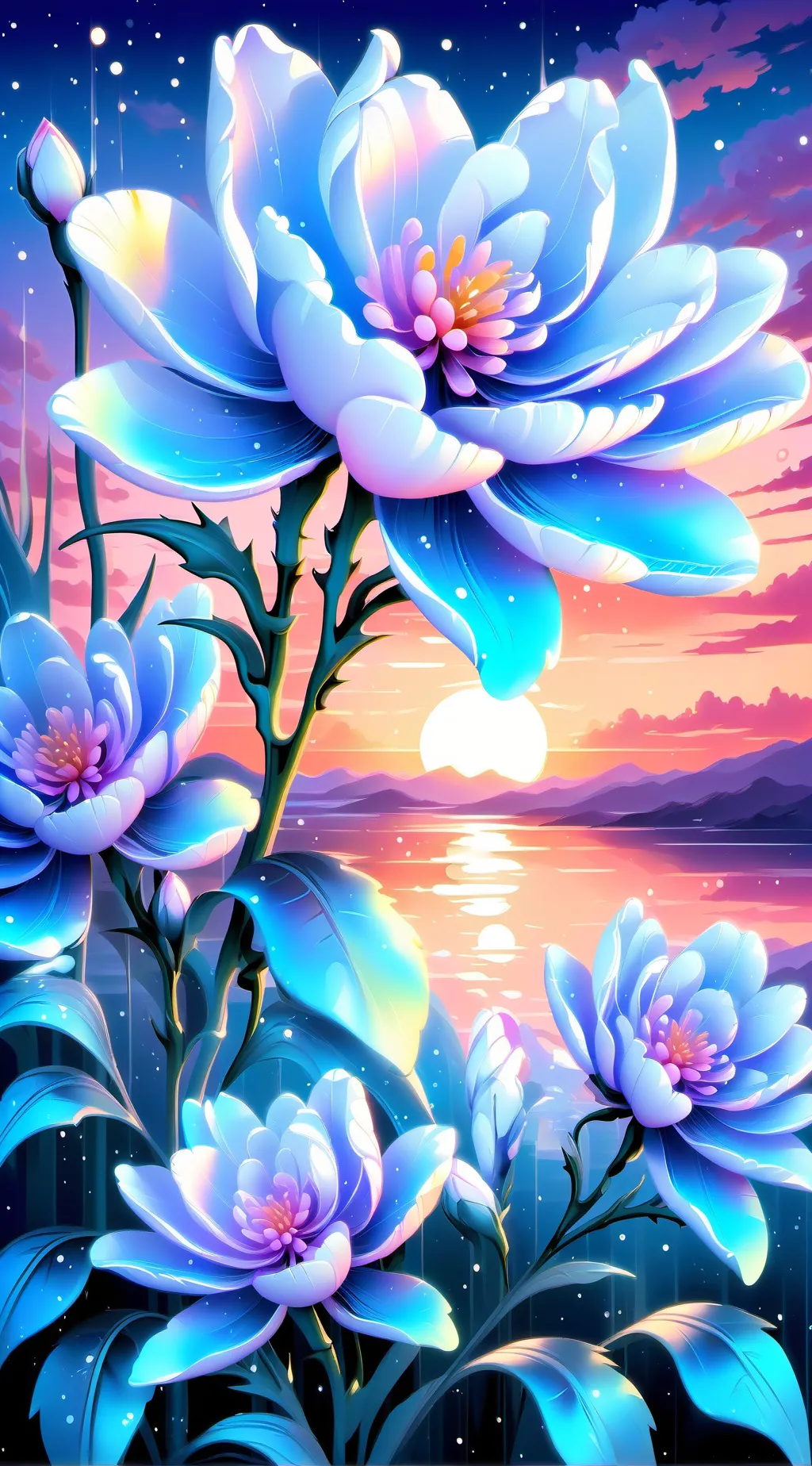 ai character: KNY demons background