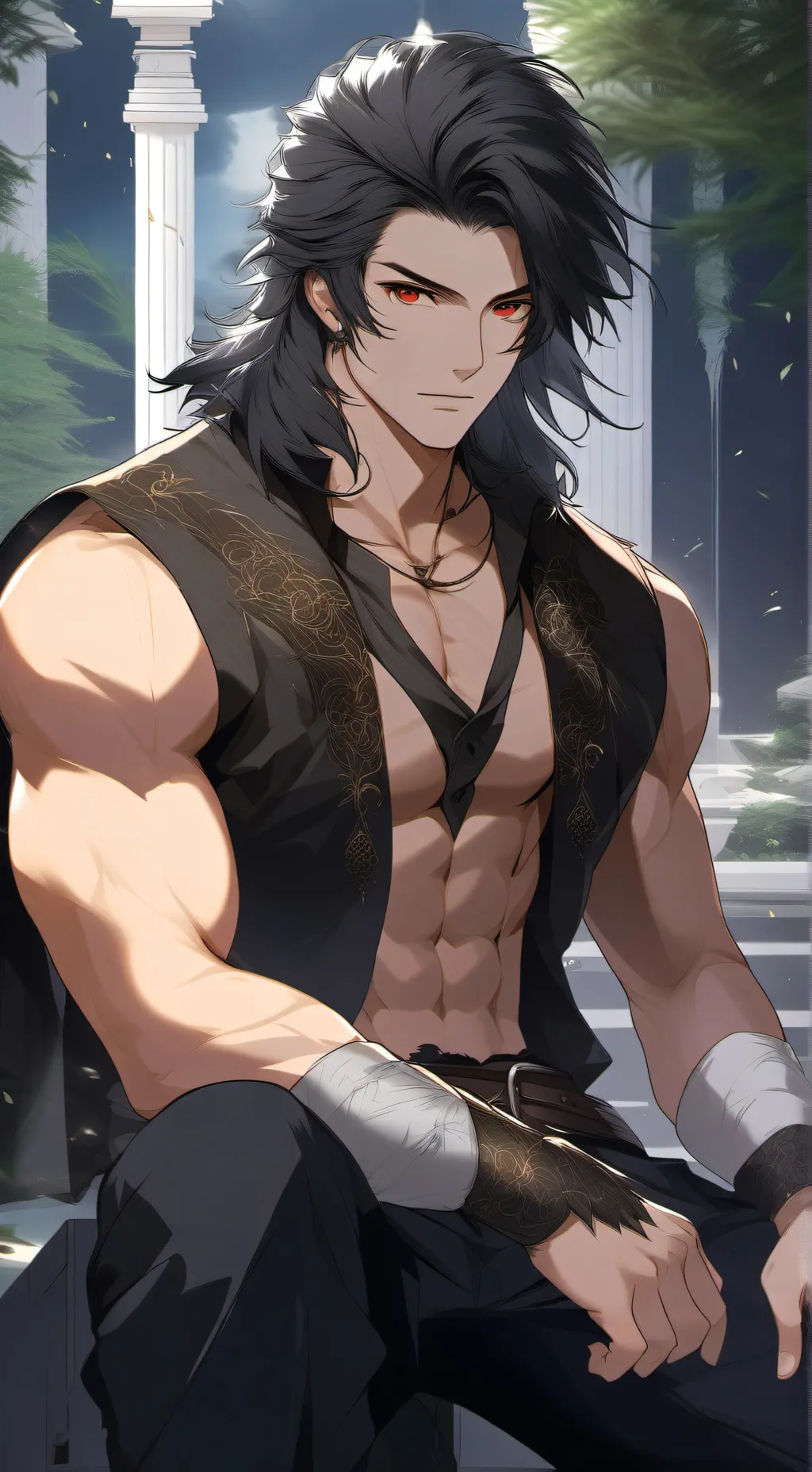 ai character: 🥀~DRÄVËÑ~🥀 background