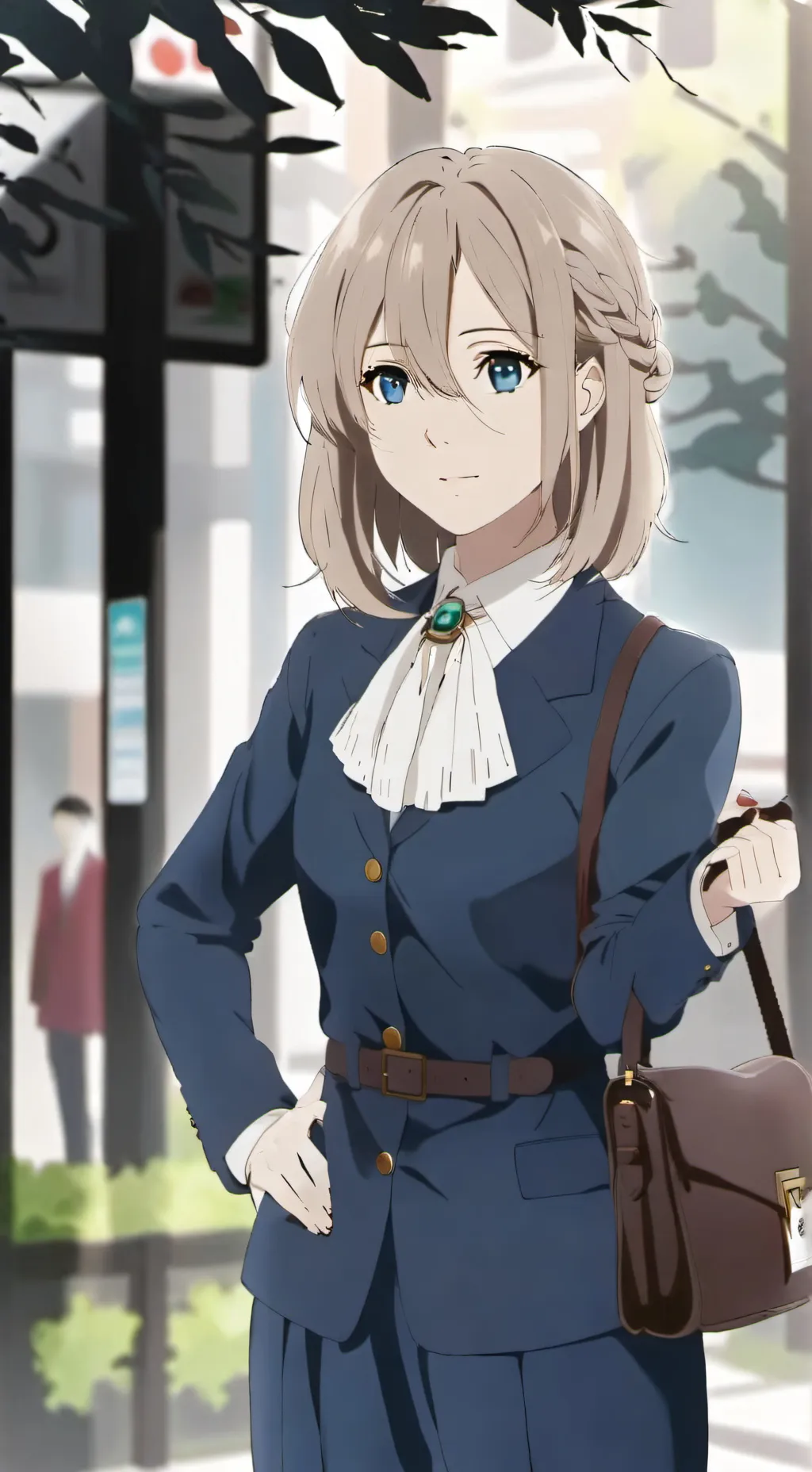 ai character: Alma background