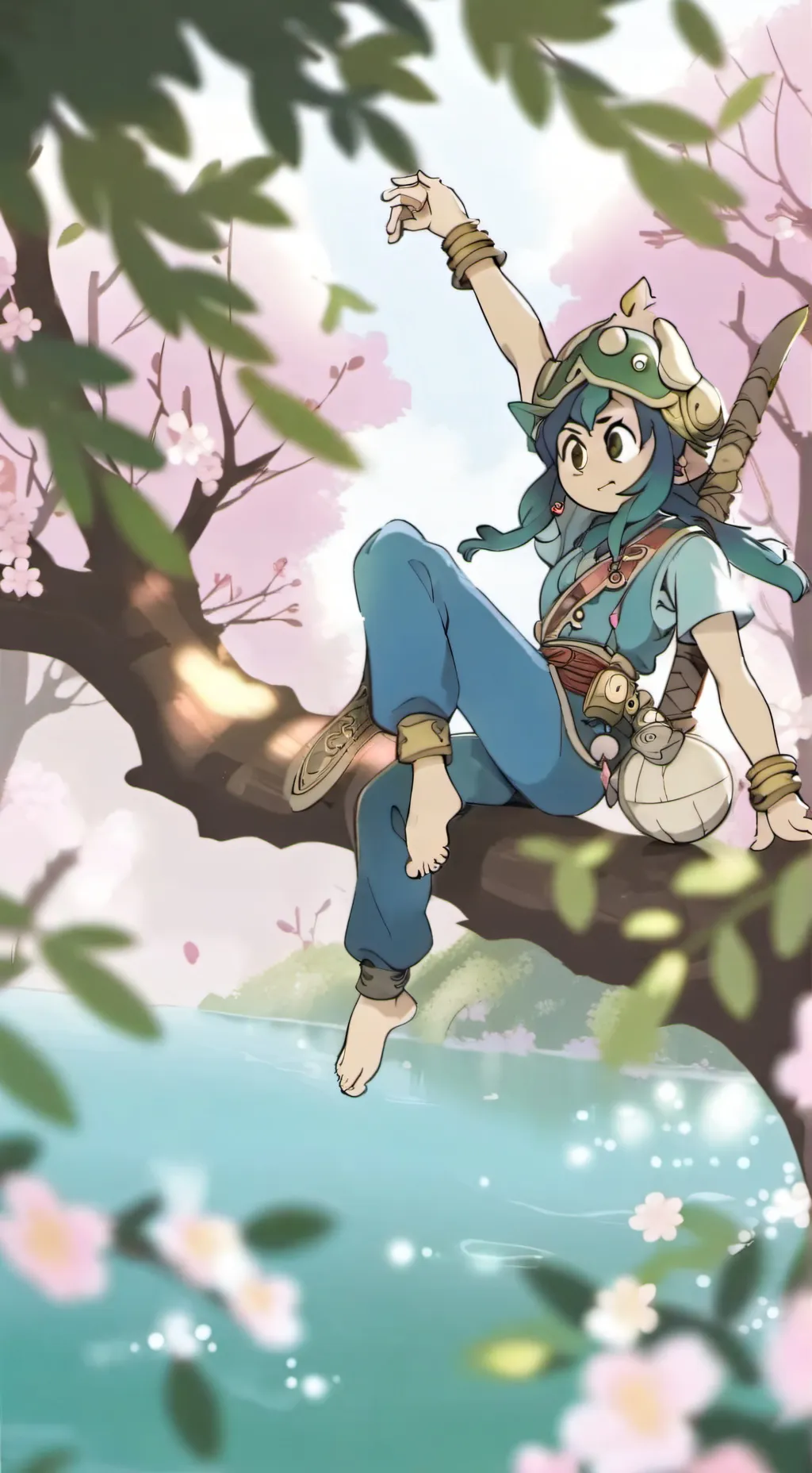 ai character: Dw pick me(Stella) background